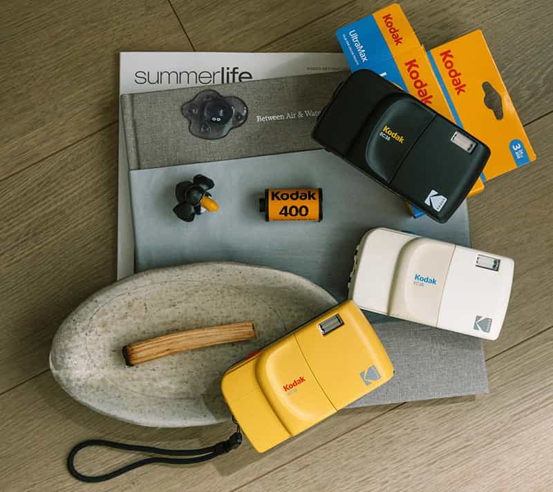 Thiết kế nắp trượt, điểm nhấn của Kodak EC35
