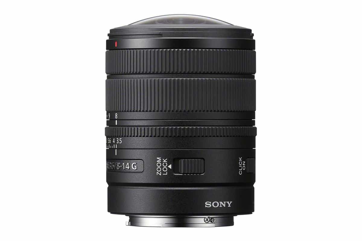 Sony FE 8-14mm f/3.5 Fisheye G hỗ trợ VR