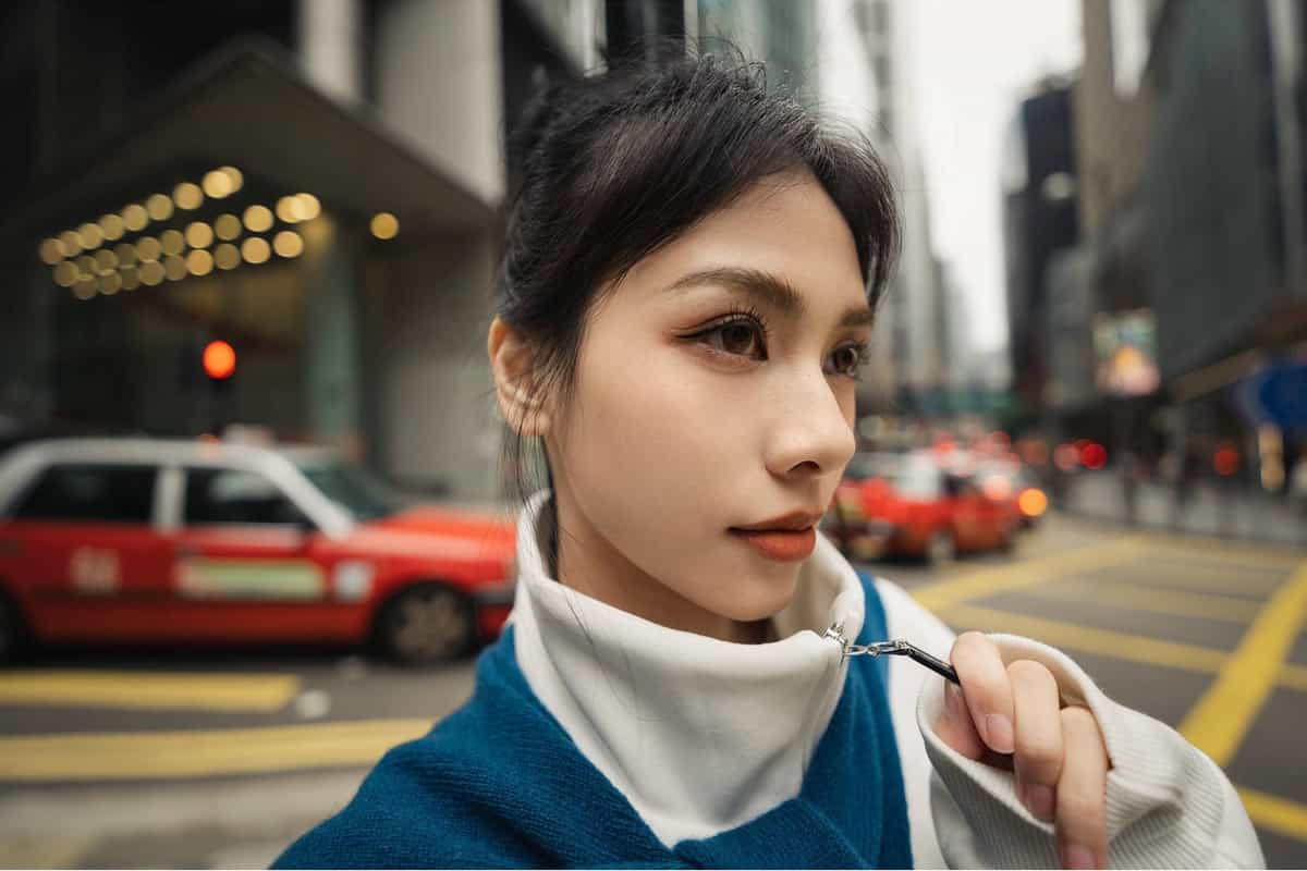 Ống kính lấy nét gần ở khoảng cách 0.27m
