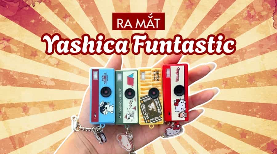 Ra Mắt Yashica Funtastic: Máy Ảnh Móc Khóa Siêu Nhỏ