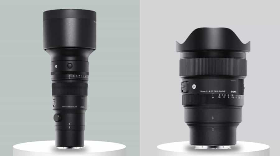 SIGMA Công Bố 2 Ống Kính Mới: 500mm f/5.6 DG DN OS | Sports Và 15mm f/1.4 DG DN Diagonal Fisheye A