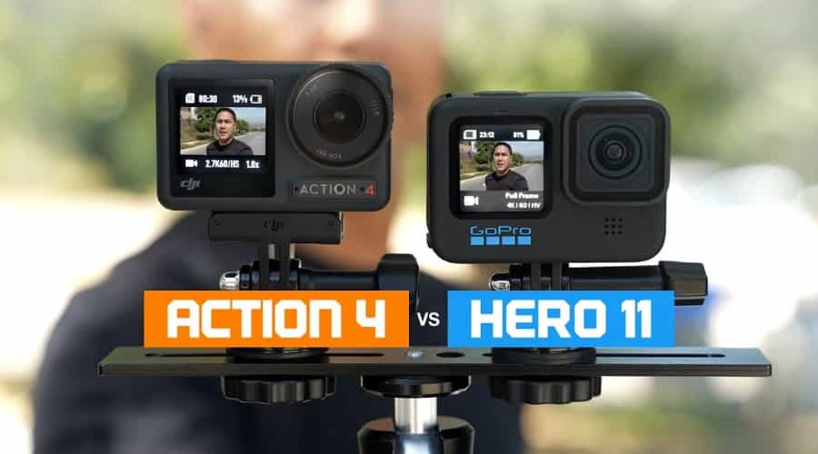 So Sánh GoPro Hero 11 Black Với DJI Osmo Action 4: Đâu Là Camera Tốt Nhất Cho Bạn?