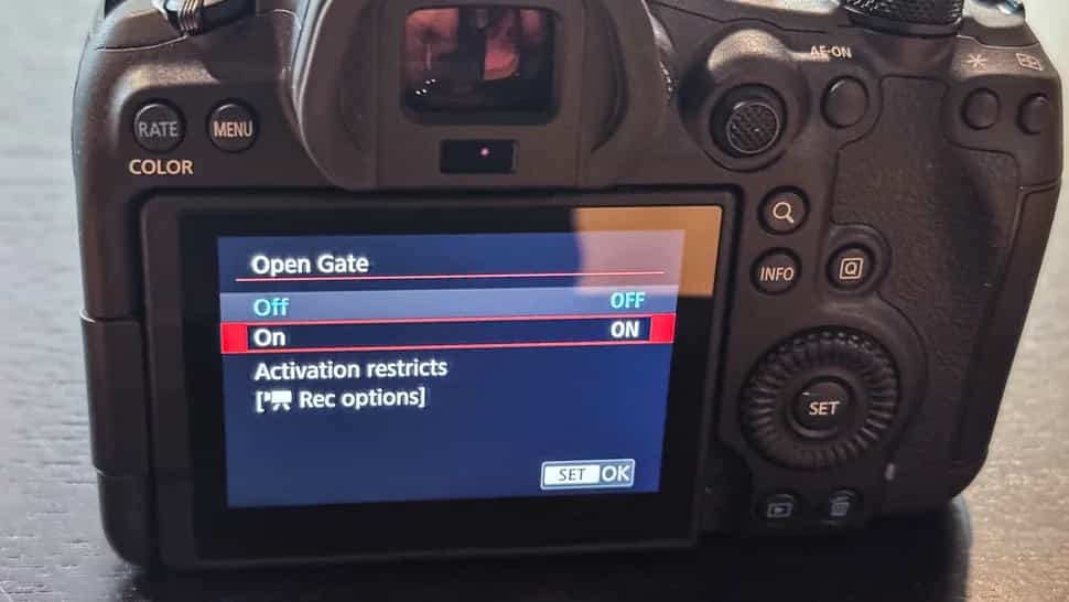Canon R6 III hỗ trợ quay 7K30p open gate