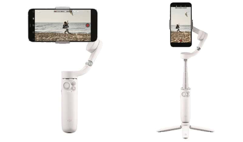 DJI OM 5 tích hợp Grip Tripod giống OM 4