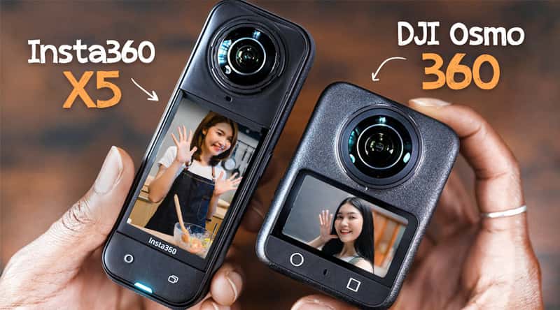 So Sánh DJI Osmo 360 Vs Insta360 X5: Cuộc Đối Đầu Giữa 2 Camera 360° Hàng Đầu Hiện Nay