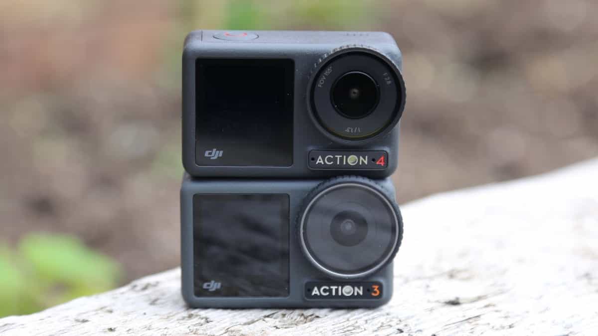 Thiết kế DJI Osmo Action 4 vs DJI Osmo Action 3
