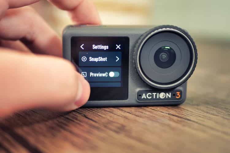 Osmo Action 3 cung cấp ảnh tĩnh 12MP