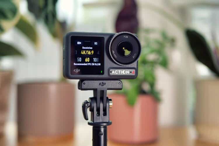 Dung lượng lên đến 512GB của Action 4