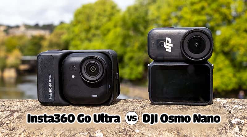 So Sánh DJI Osmo Nano Vs Insta360 Go Ultra: Camera Hành Động Nào Đáng Mua Hơn?