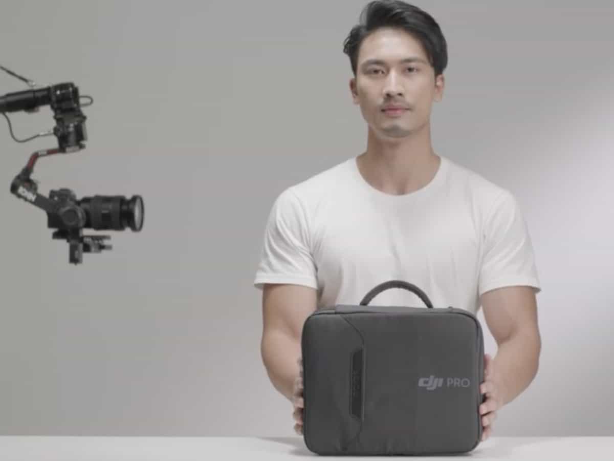 Hộp đựng DJI RS 2 nhỏ và nhẹ hơn Ronin S