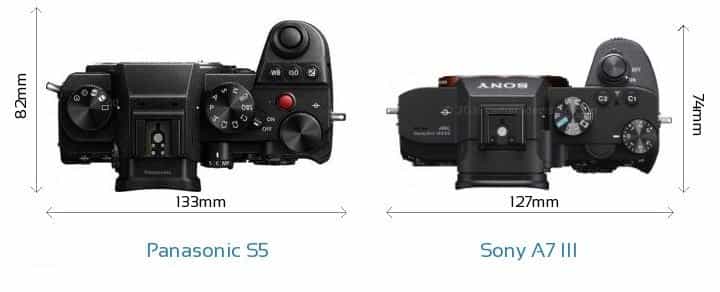 So sánh Panasonic Lumix S5 và Sony A7 III