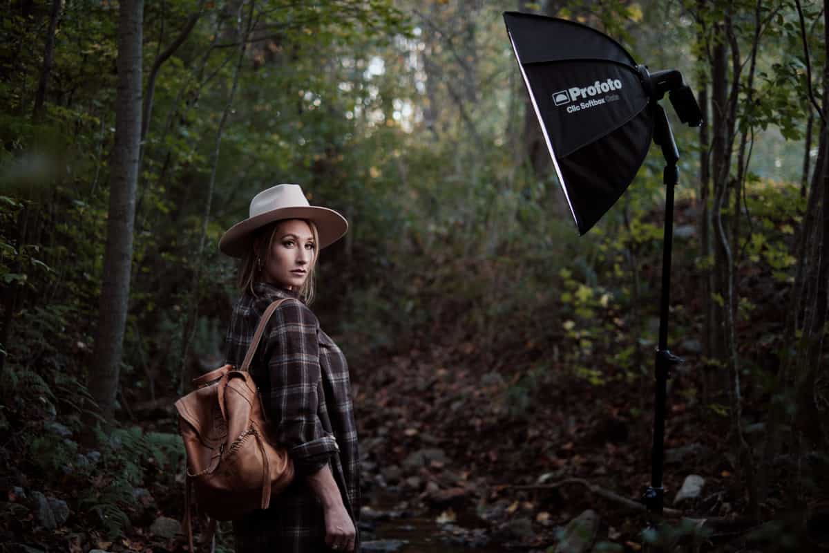 Softbox giúp phân tán và khuếch đại nguồn sáng