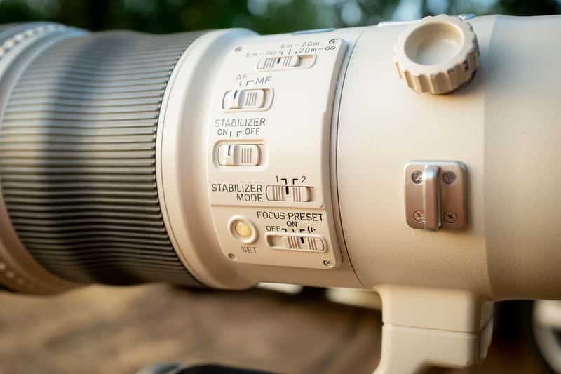 Chức năng của ống kính máy ảnh, tích hợp Stabilizer Mode