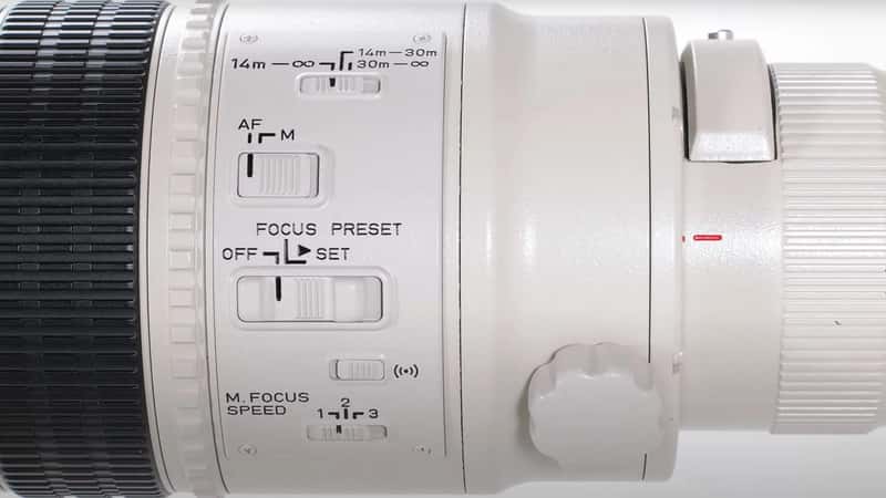 Tính năng Focus Preset sẽ được trang bị trên các ống kính chụp ảnh xa cao cấp