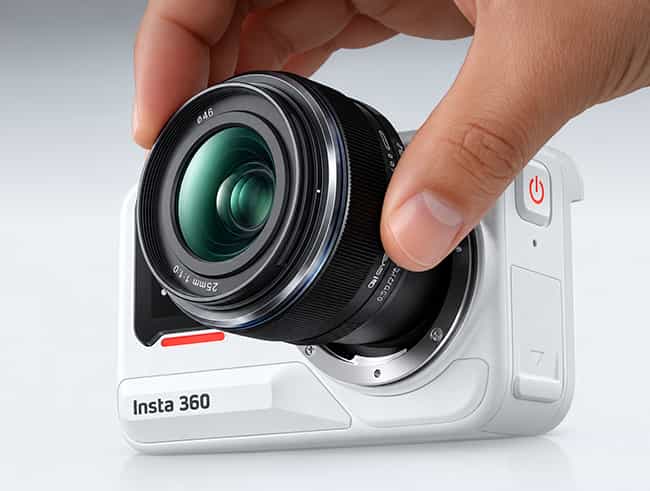 Insta360 có thể phát triển máy ảnh ống kính rời