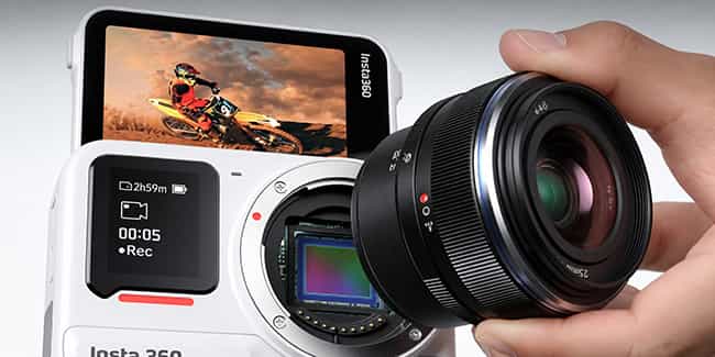 Insta360 có thể sử dụng ngàm hoàn toàn mới