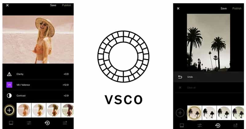 VSCO cho phong cách vintage và tối giản