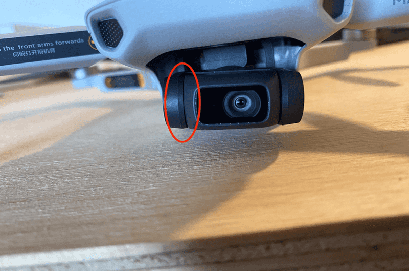 Lỗi kẹt gimbal trên Mavic Mini