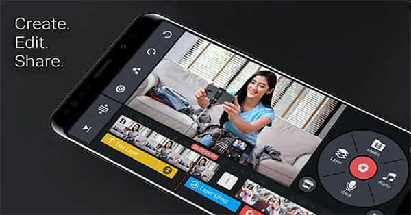 Ứng dụng chỉnh sửa video Kine Master có thể xuất video 4K/30fps