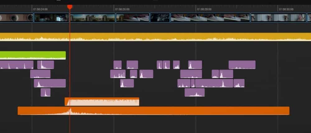 Cân bằng lại mức âm lượng khi edit video
