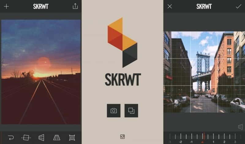 Photo Editor Mobile App - SKRWT