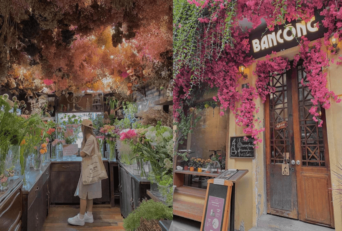 Valentine đến Ban công cafe & restaurant