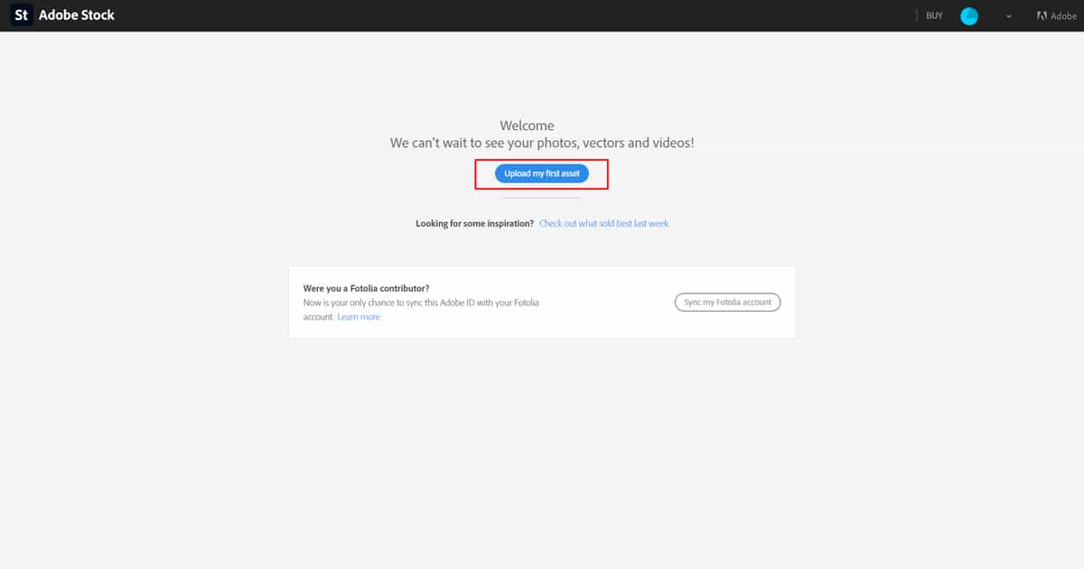Tải lên hình ảnh mà bạn muốn bán trên website